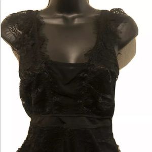 Womens French Affair Bodysuit Sleeveless  Solid Black Size Small